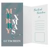 Gutschein Weihnachten Motiv 2 "MERRY XMAS"