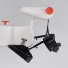 "TrainCare" m. kunststoffbeschichteten Beinführungen