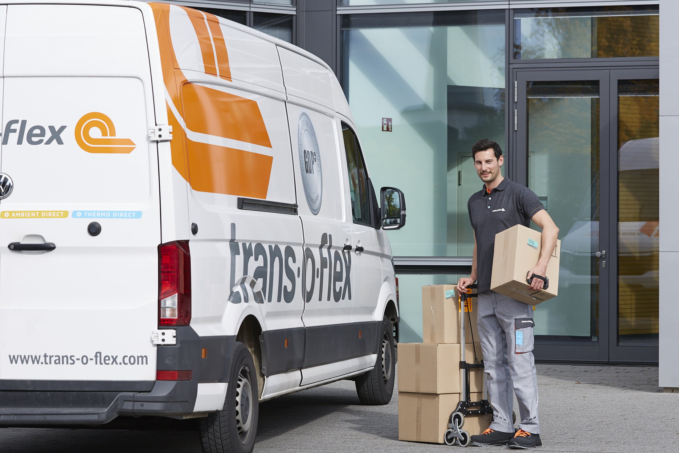 Spezialisierter Versand mit Trans-o-flex